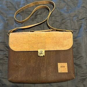 Grow From Nature Cork Laptop Bag - Sustainable